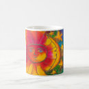 Search for sun and stars mugs Colourful