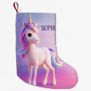 Recherche de licorne mignonne chaussette de noël Girl