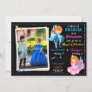 Search for prince and princess invitations For kids