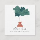 Search for landscape gardening business cards Greenery