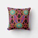 Search for purple and green pillows Geometric