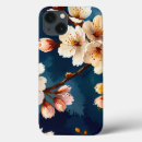 Recherche de cerisier japonais iphone coques Aquarelle