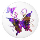 Recherche de papillons boutons et poignées de porte Arc en ciel