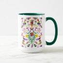 Search for multi colored mugs Decorative
