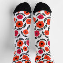 Recherche de oranges chaussettes Fleurs