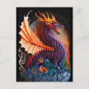 Search for fantasy creatures postcards Folklore