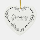 Search for new grandma ornaments Grammy