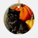 Search for vintage cat ornaments Spooky