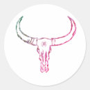 Search for bull skull stickers Cowboy