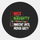 Search for naughty nice stickers Guilty