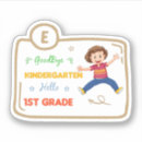 Search for funny graduation stickers Kindergarten