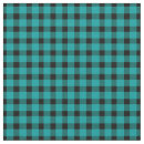 Search for teal plaid fabric Black