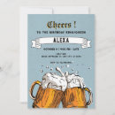 Recherche de beer mug invitations Vintage