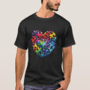 Search for autism spectrum tshirts Colourful
