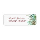 Search for red wine return address labels Burgundy