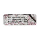 Search for pink grey return address labels Flower