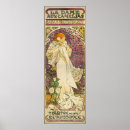 Recherche de camélia posters Mucha