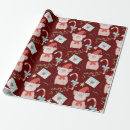 Search for christmas pig wrapping paper Pattern