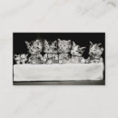 Recherche de chats vintages cartes visite Chatte