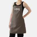 Search for brown love aprons Chef