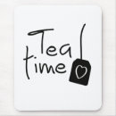 Search for time for tea mousepads Funny