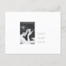 Search for vintage save the date postcards Minimalist