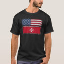 Search for maltese cross tshirts Flag