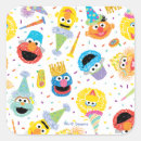 Search for street design stickers Sesame street square