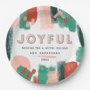 Search for green paper plates Red and green