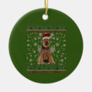 Search for airedale ornaments Xmas