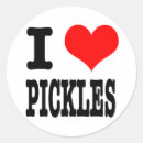 Search for i love pickles stickers Heart