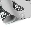Recherche de squelette halloween papier cadeau Effrayant