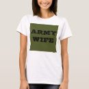 Search for army wife tshirts Military