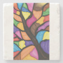 Search for stained glass coasters Botanical
