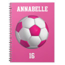 Search for soccer notebooks Pink