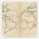 Search for map of the world stickers Hand