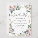 Search for dusty rose wedding save the dates Eucalyptus