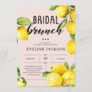 Search for lemon bridal brunch invitations Main squeeze