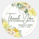 Search for yellow rose wedding stickers Bouquet
