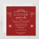Search for apres ski party invitations Skiing