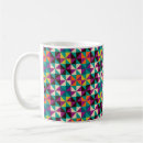 Search for puzzle pattern mugs Background