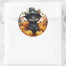 Search for orange paw stickers Happy halloween