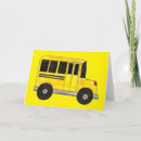 Search for bus driver cards Yellow school bus