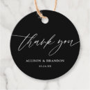 Search for wedding favour tags Thank you tags