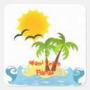 Search for miami beach florida stickers Palm tree