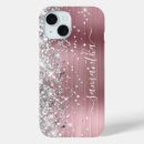 Search for faux silver glitter iphone cases Modern