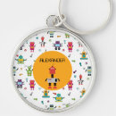 Search for science fiction rounded keychains Cute