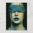 Recherche de larme cartes postales Bleu