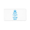 Search for keep labels Keep calm and