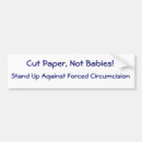 Search for cutting bumper stickers Circumcision